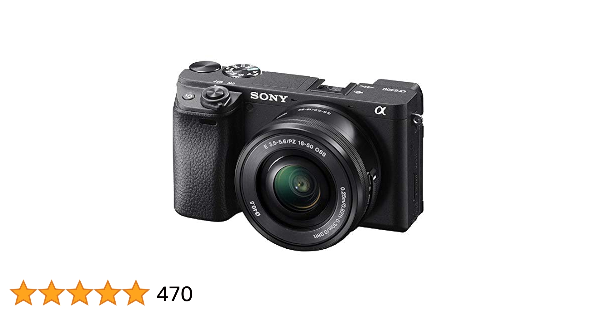 SONY α6400 ILCE-6400L Amazon Canada: Sony Alpha A6400 Mirrorless Camera: Compact